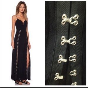 NBD you get yours high slit black dress